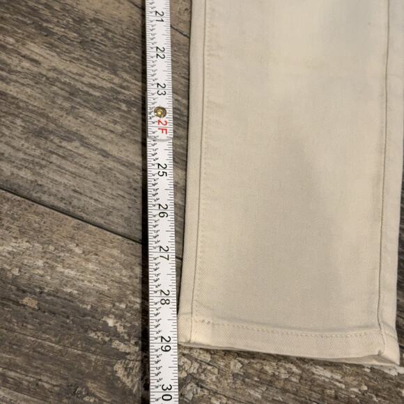 KanCan Jeans Womens 5 26 Beige Distressed Skinny Knee Rip‎ Stretch KC7210LG NWT - Picture 15 of 16